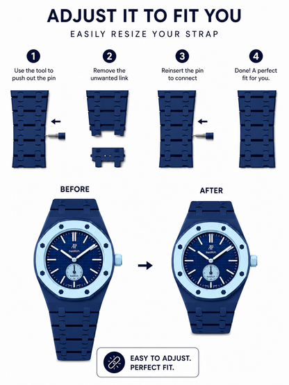 AP x Swatch - Royal Pop Bioceramic Strap
