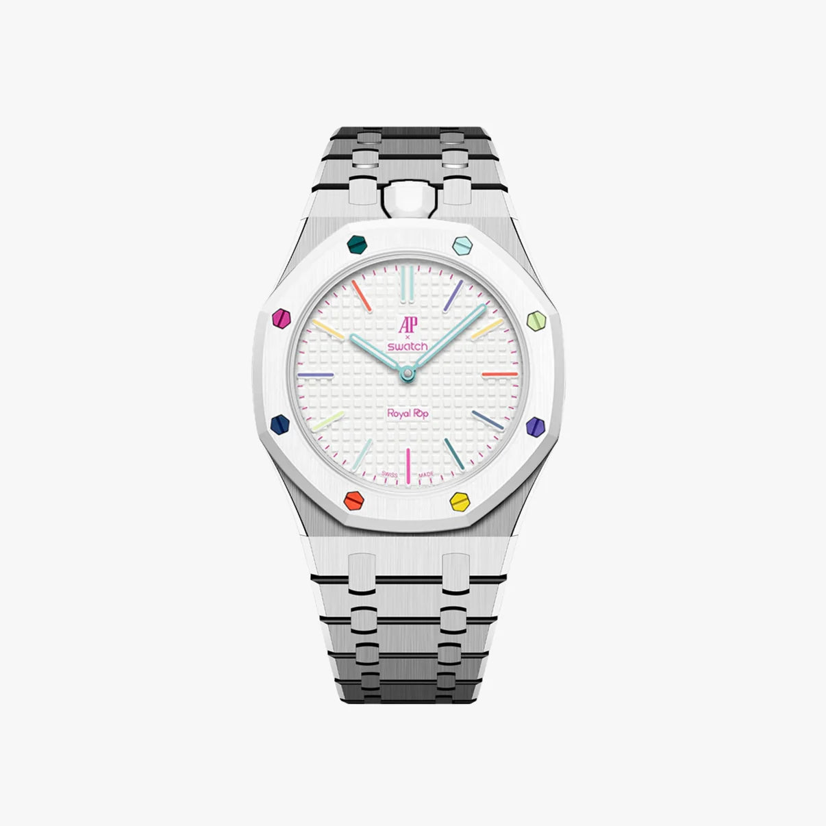 AP x Swatch - Royal Pop Nature Brushed Bracelet