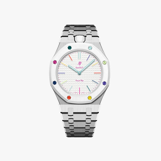 AP x Swatch - Royal Pop Nature Brushed Bracelet