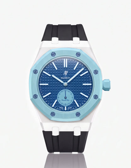 Rubber Strap & Case For AP x Swatch Royal Pop Làn Ba